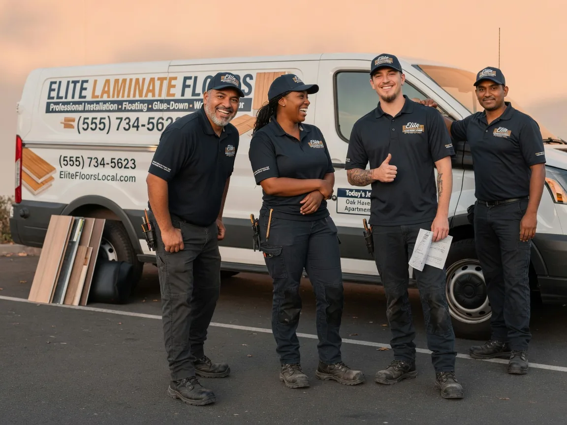 Laminate flooring installation company in Crimora, VA